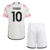 Maillot de Supporter Juventus Pogba 10 Extérieur 2023-24 Pour Enfant